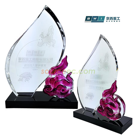 琉璃水晶座 | 學校水晶座 | 琉璃紀念品 | 雕刻水晶座 | 3D水晶座