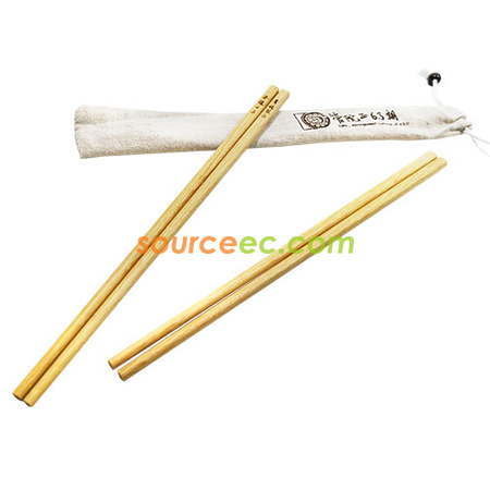 便攜可重用餐具 | 筷子套裝 | 環保餐具套裝 | 環保棉袋木製餐具套裝 | 不銹鋼環保餐具