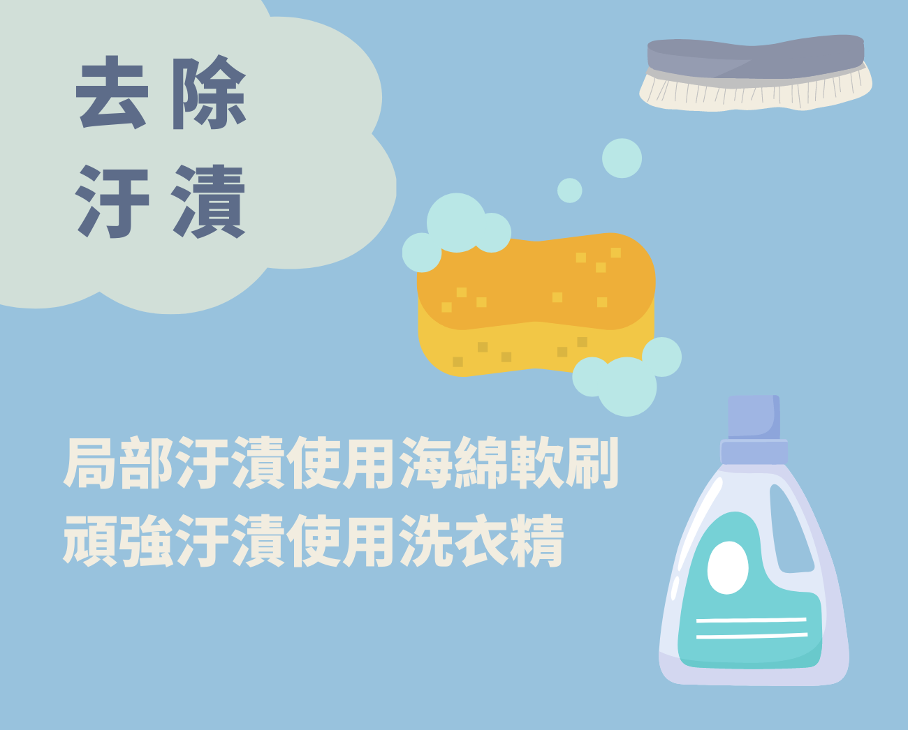 防風外套弄髒