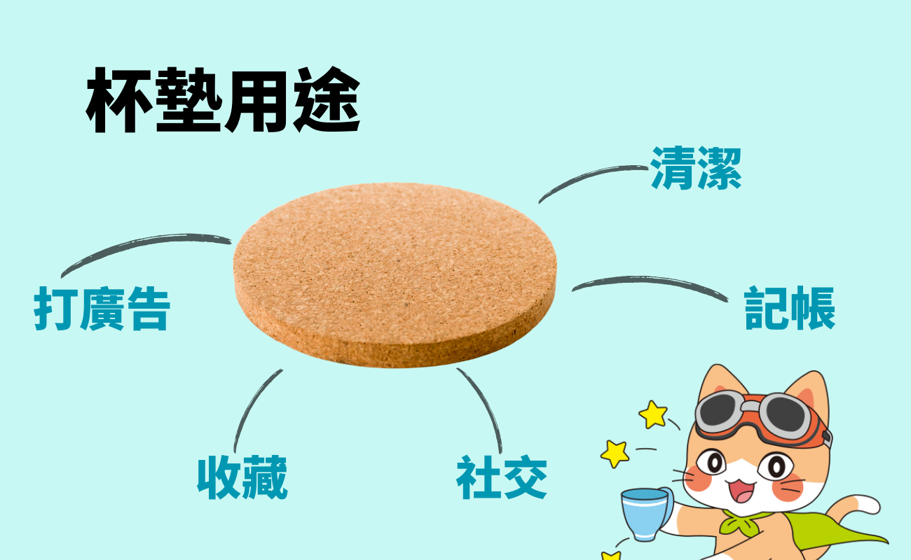 杯墊歷史