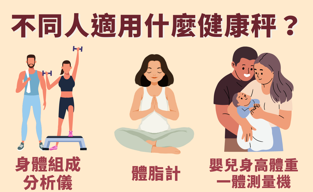 不同人適用怎麼樣的秤