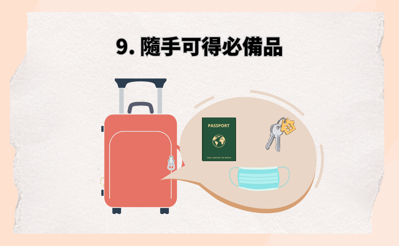 旅行收納