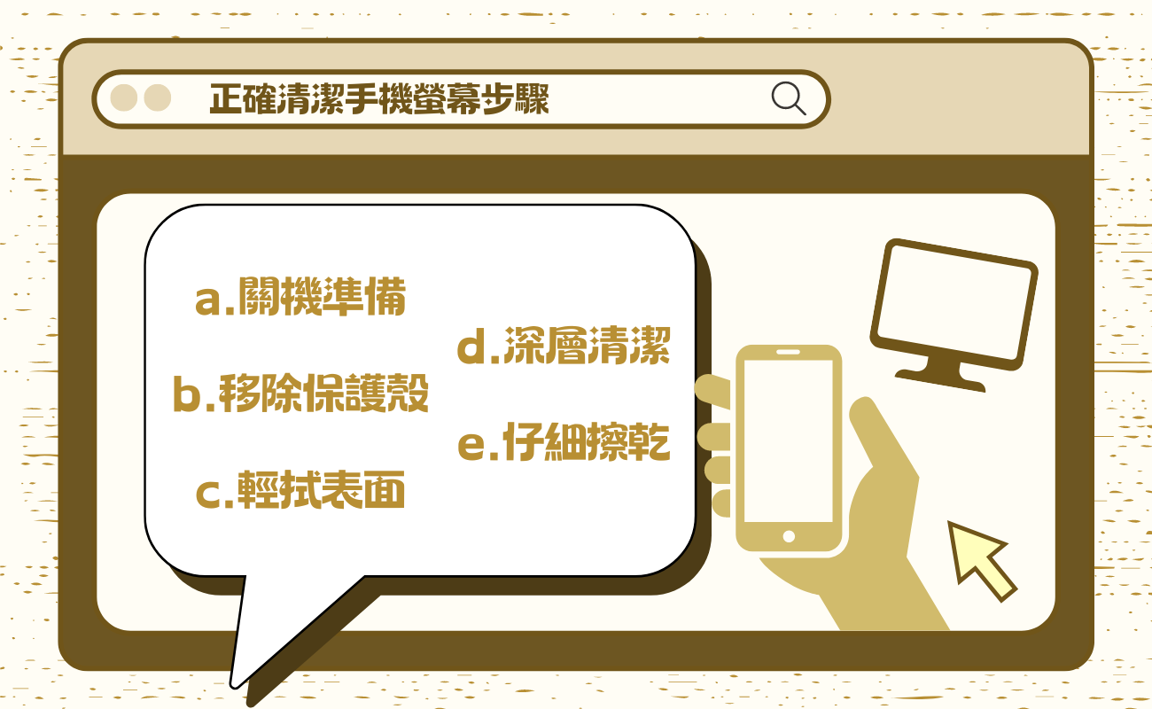 手機螢幕清潔