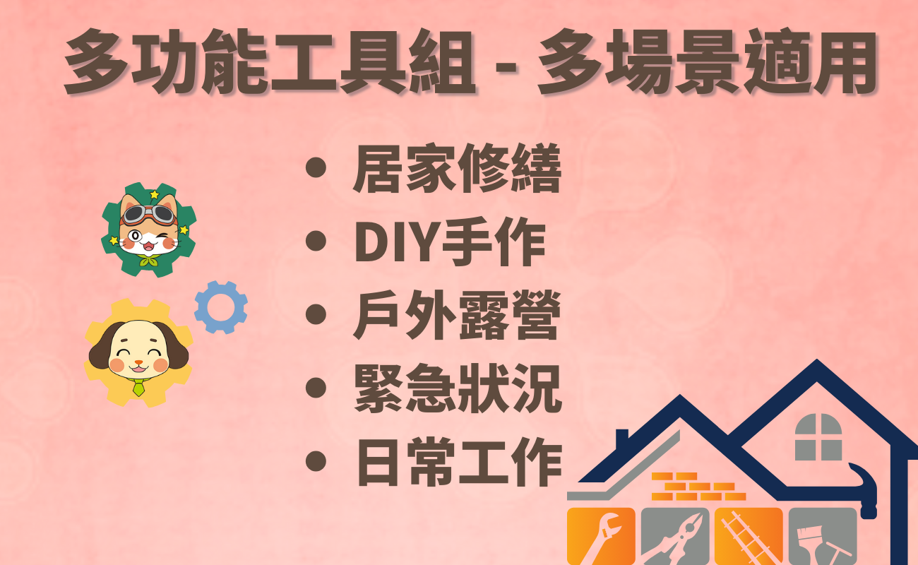 客製化工具組, 多功能工具組, 勞動節禮品, 五金工具, 修繕工具