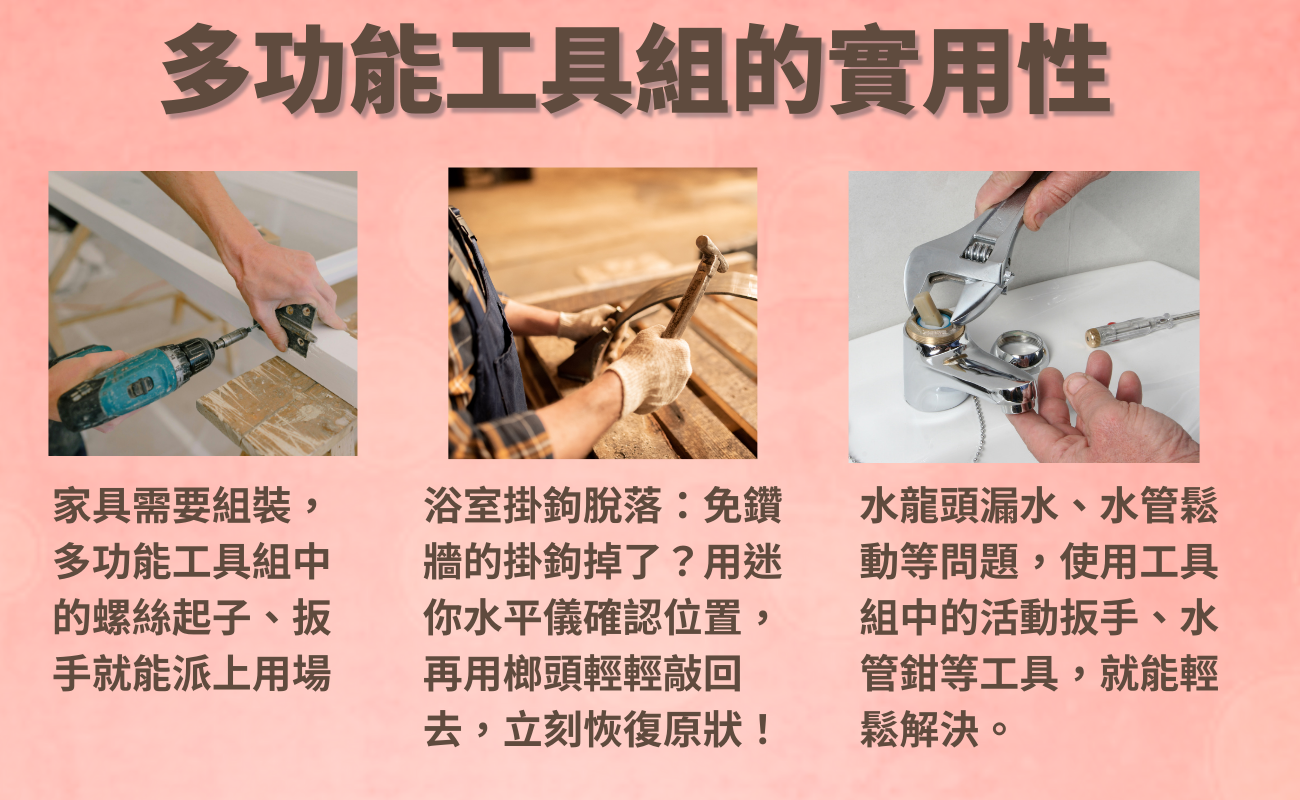 客製化工具組, 多功能工具組, 勞動節禮品, 五金工具, 修繕工具
