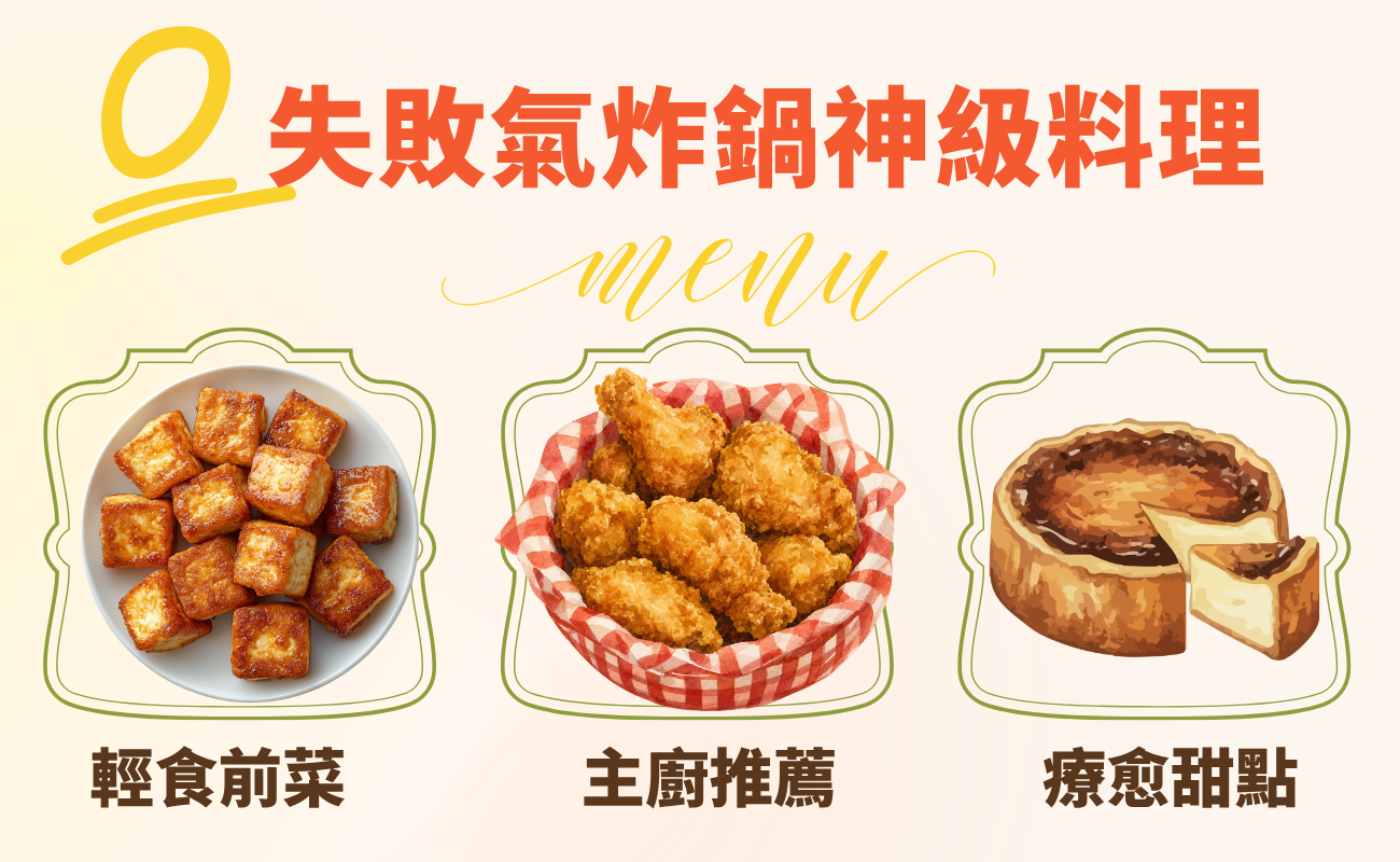 氣炸鍋料理,氣炸鍋食譜,氣炸鍋料理推薦,15分鐘料理,快速料理,氣炸鍋雞腿排,氣炸豆腐,巴斯克乳酪蛋糕,氣炸鍋清潔,氣炸鍋保養,氣炸鍋新手,廚房用品,居家生活用品,客製化馬克杯,木質餐具,保鮮盒推薦,企業禮品,生活美學