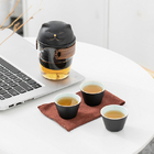 禮品訂造招財貓泡茶杯套裝紀念品