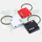 禮品訂造TSA密碼旅行鎖紀念品