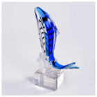 禮品訂造琉璃鯨魚水晶獎座紀念品