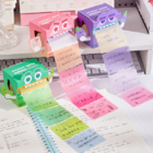 禮品訂造抽拉式透明便條紙Memo紙紀念品