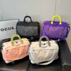 禮品訂造滑輪旅行雙層收納袋紀念品